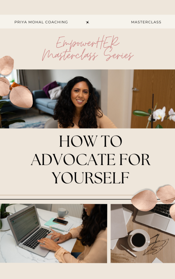 How to Advocate For Yourself Masterclass